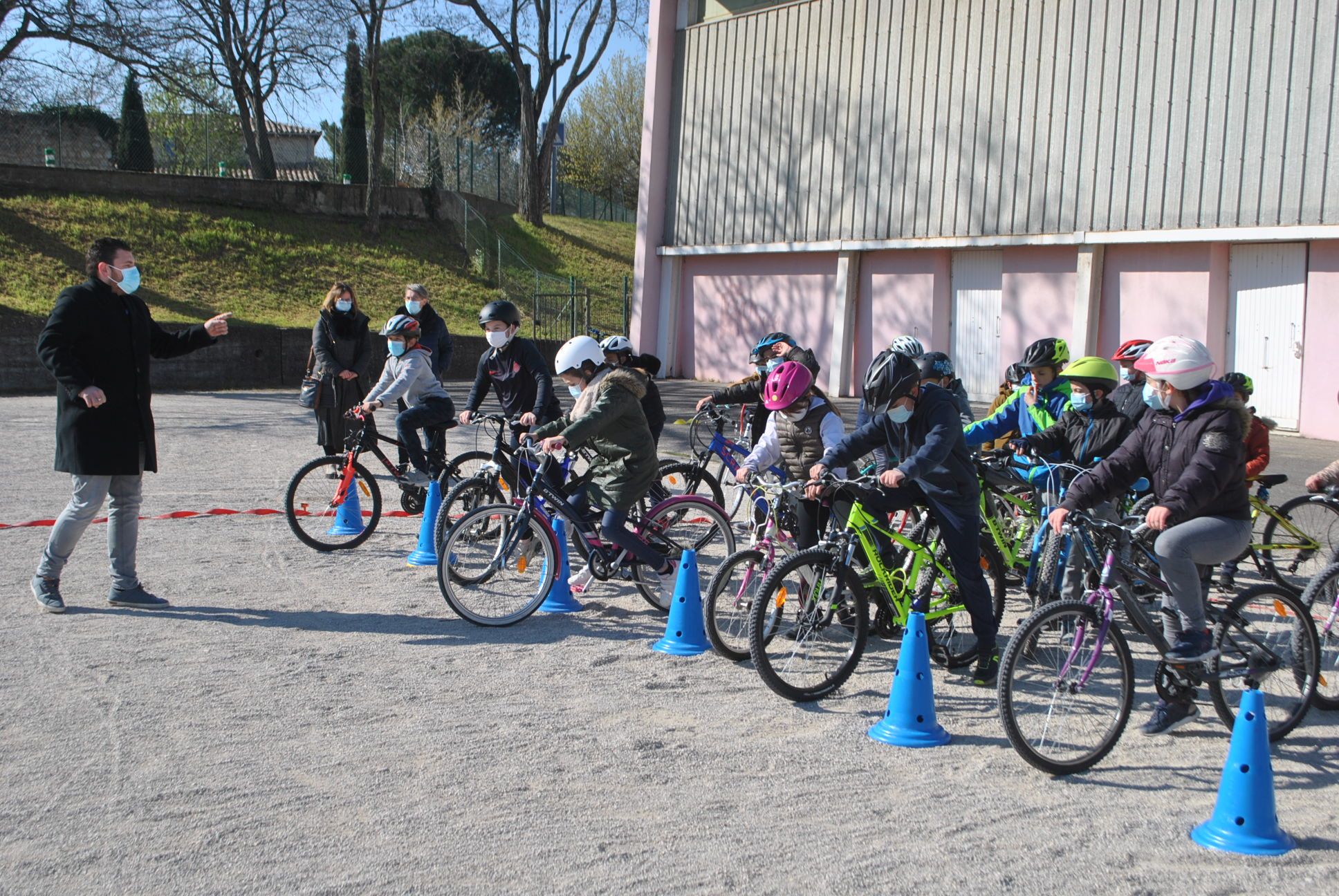L'apprentissage du vélo est au coeur du projet éducatif mis en place dans les écoles, avec le soutien de la mairie
